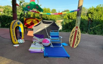 Journée plage à la crèche!